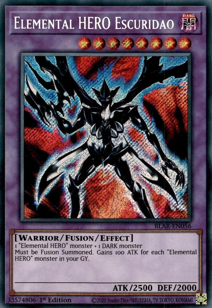 Elemental HERO Escuridao (BLAR-EN056) [BLAR]