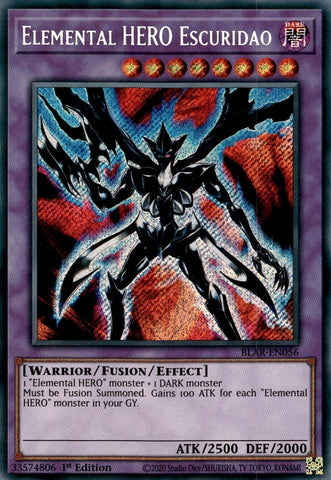 Elemental HERO Escuridao (BLAR-EN056) [BLAR]