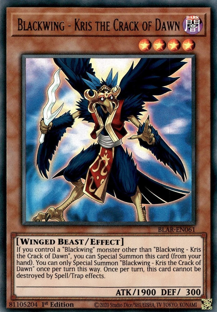Blackwing Kris the Crack of Dawn (BLAR-EN061) [BLAR]