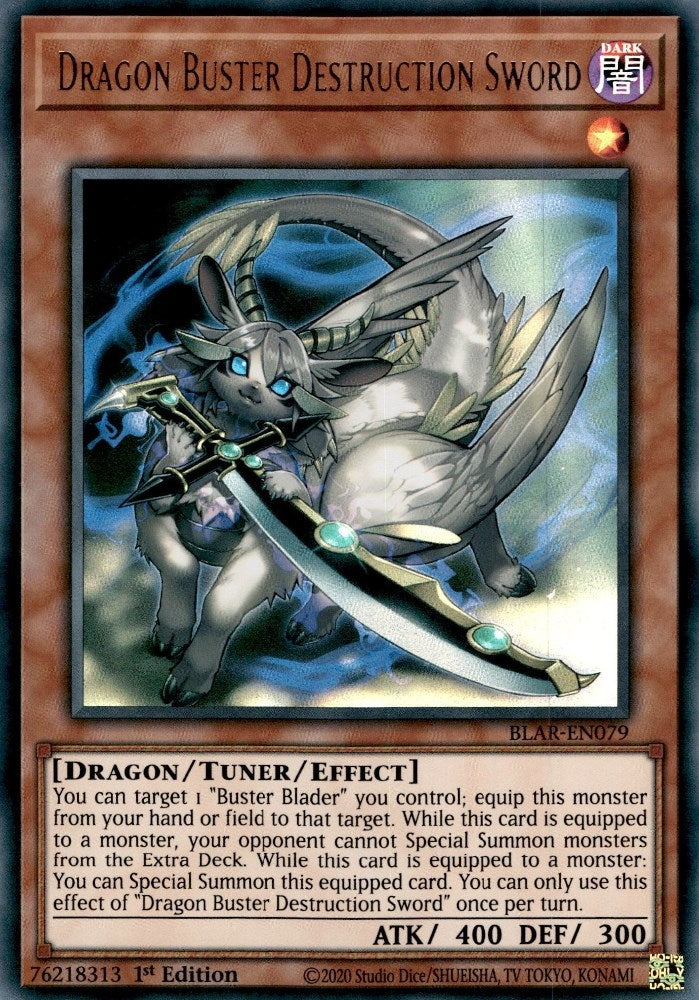 Dragon Buster Destruction Sword (BLAR-EN079) [BLAR]