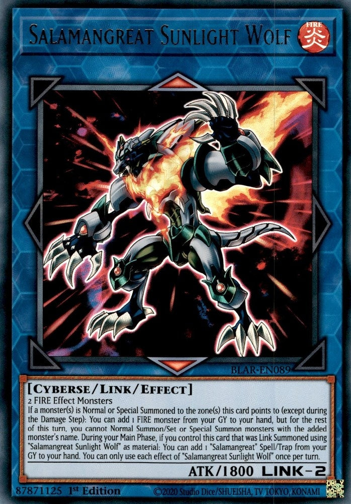 Salamangreat Sunlight Wolf (BLAR-EN089) [BLAR]