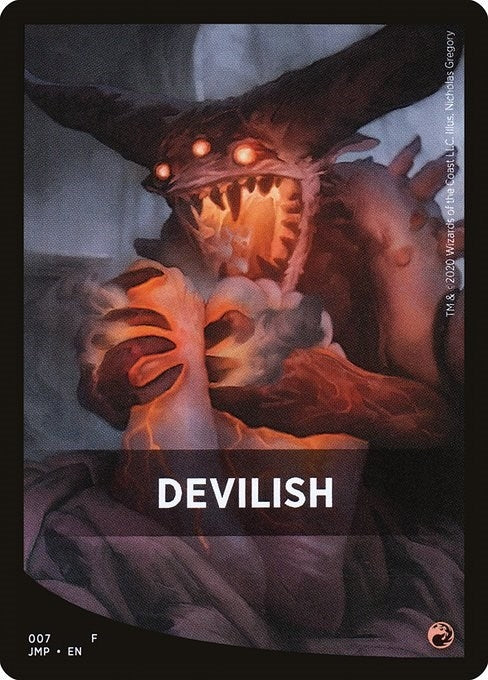 Devilish Theme Card (7) [JMP]