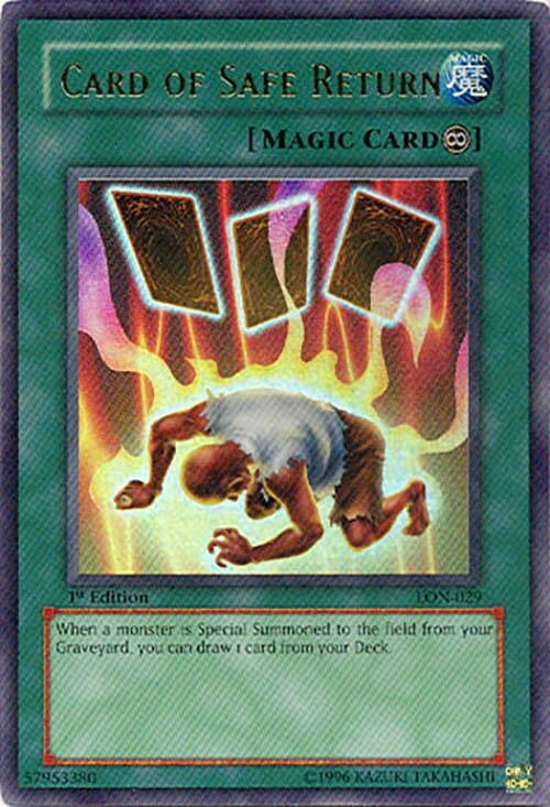 Card of Safe Return [LON-029] Ultra Rare
