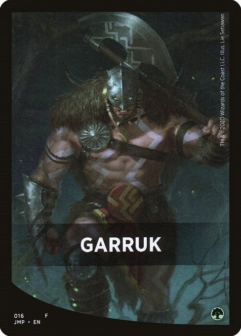 Garruk Theme Card (16) [JMP]