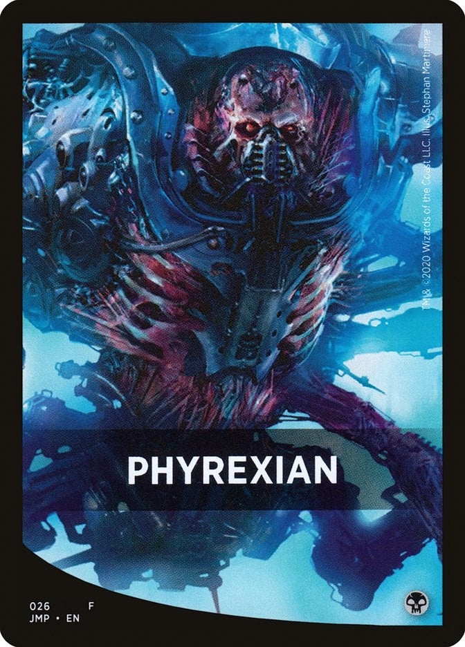 Phyrexian Theme Card (26) [JMP]