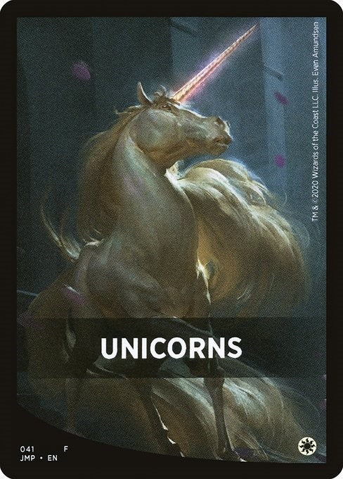 Unicorns Theme Card (41) [JMP]