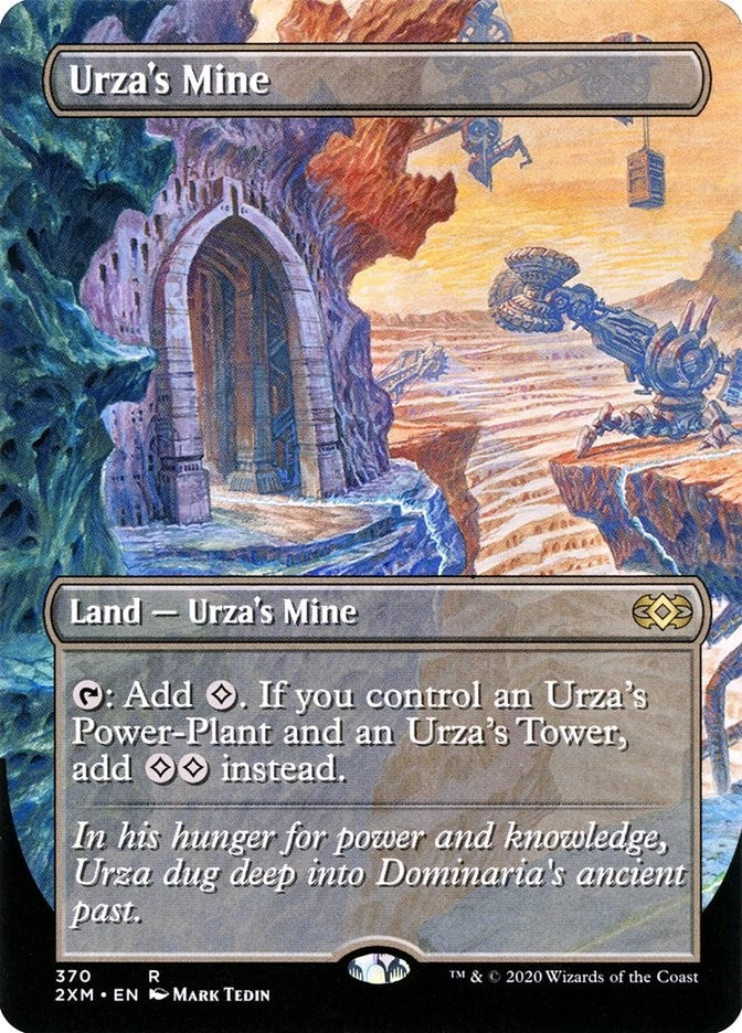 Urzas Mine Borderless (370) [2XM]