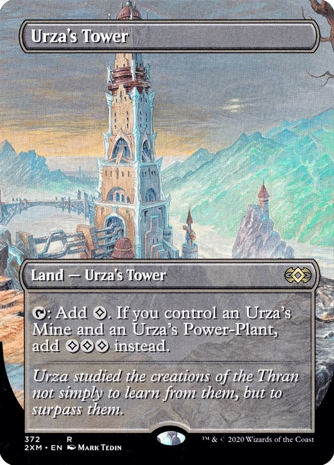Urzas Tower Borderless (372) [2XM]