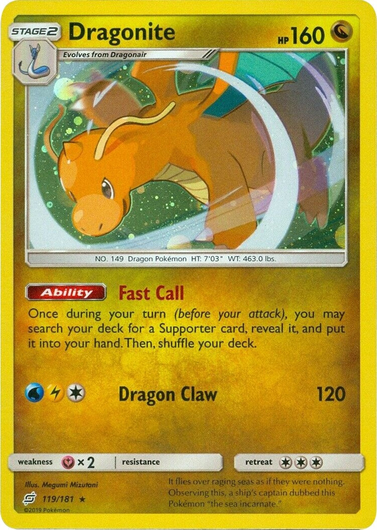 Dragonite 119 181 Cosmos Holo (119/181) [MCAP]
