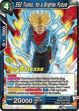 SS2 Trunks, for a Brighter Future (Rise of the Unison Warrior) [BT10-043]