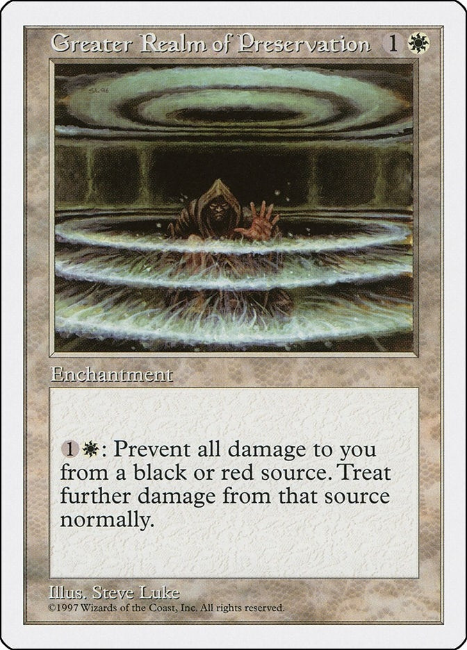 Greater Realm of Preservation [5ED]