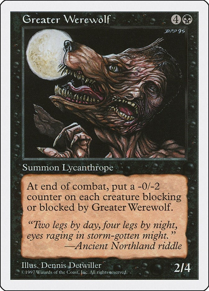 Greater Werewolf [5ED]