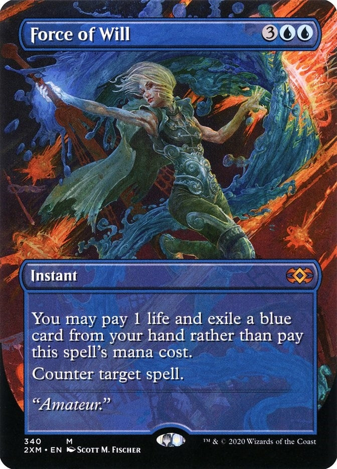 Force of Will Borderless (340) [2XM]