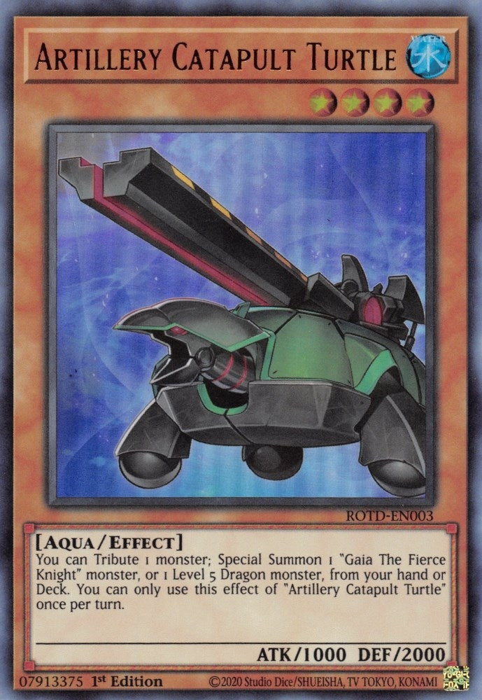 Artillery Catapult Turtle (ROTD-EN003) [ROTD]