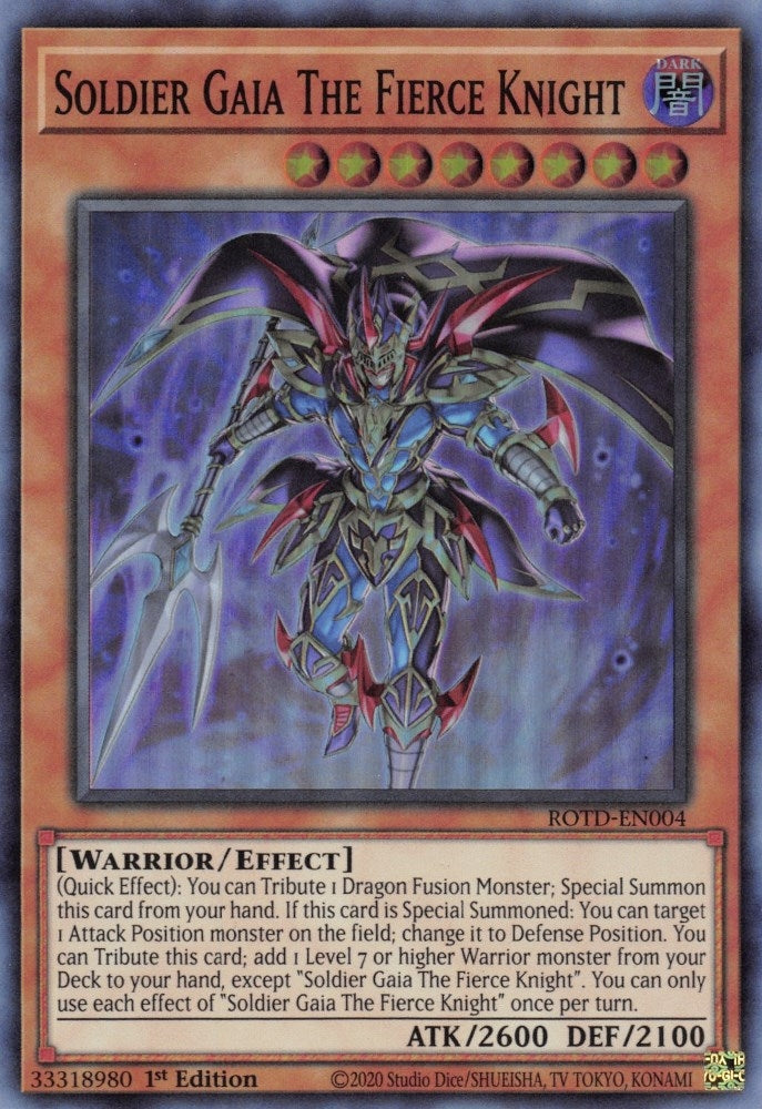 Soldier Gaia The Fierce Knight (ROTD-EN004) [ROTD]