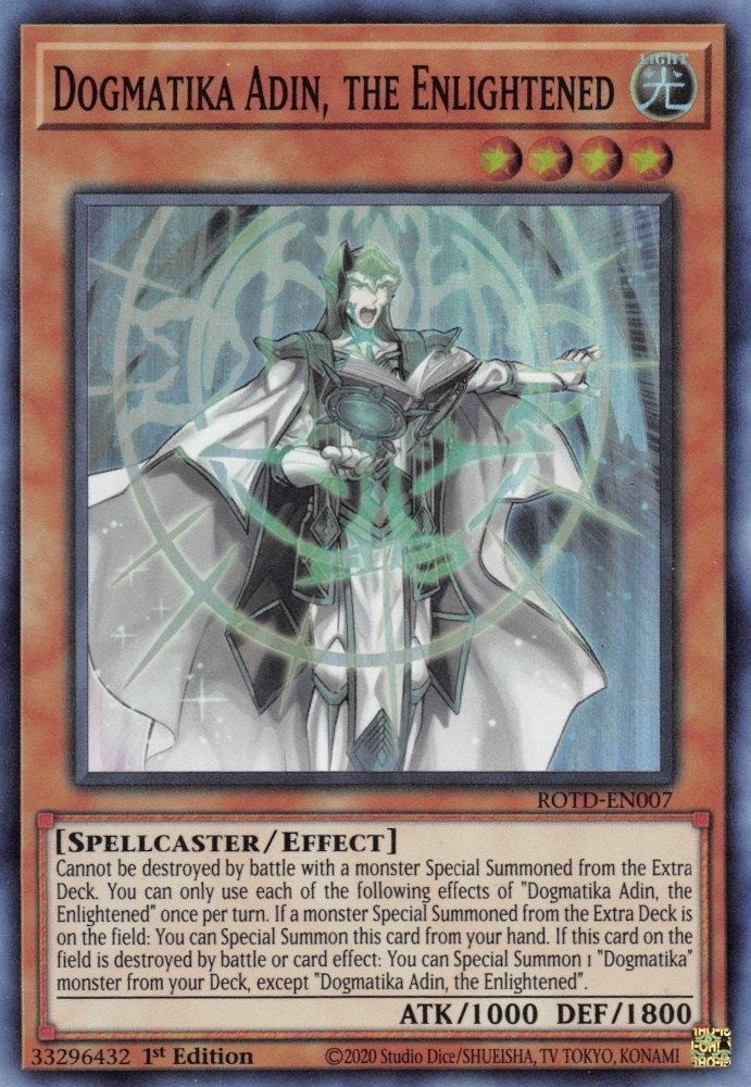 Dogmatika Adin the Enlightened (ROTD-EN007) [ROTD]