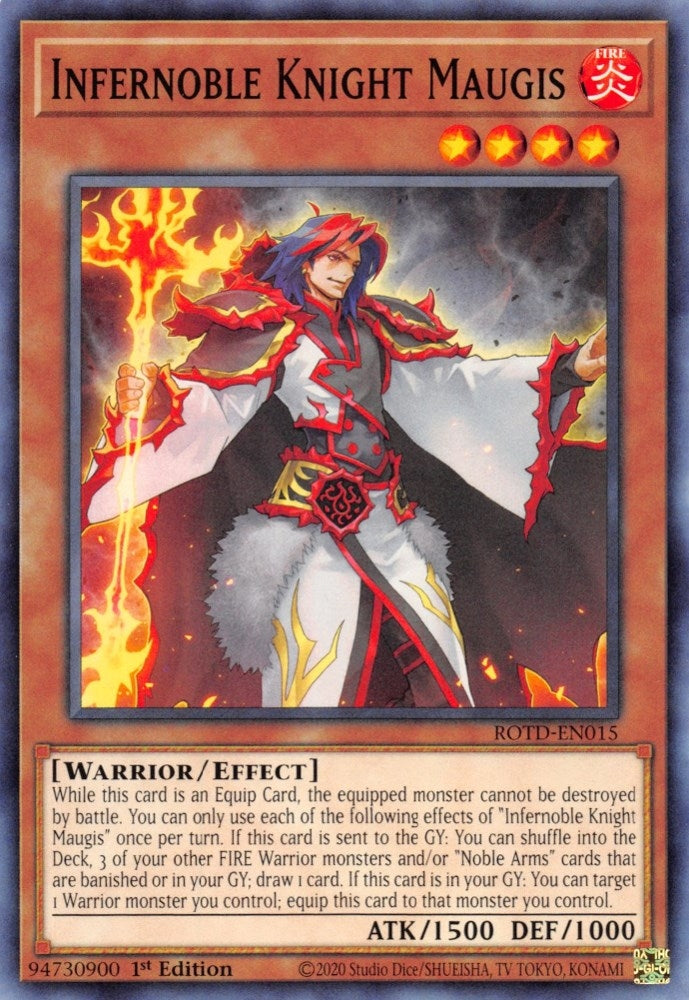 Infernoble Knight Maugis (ROTD-EN015) [ROTD]