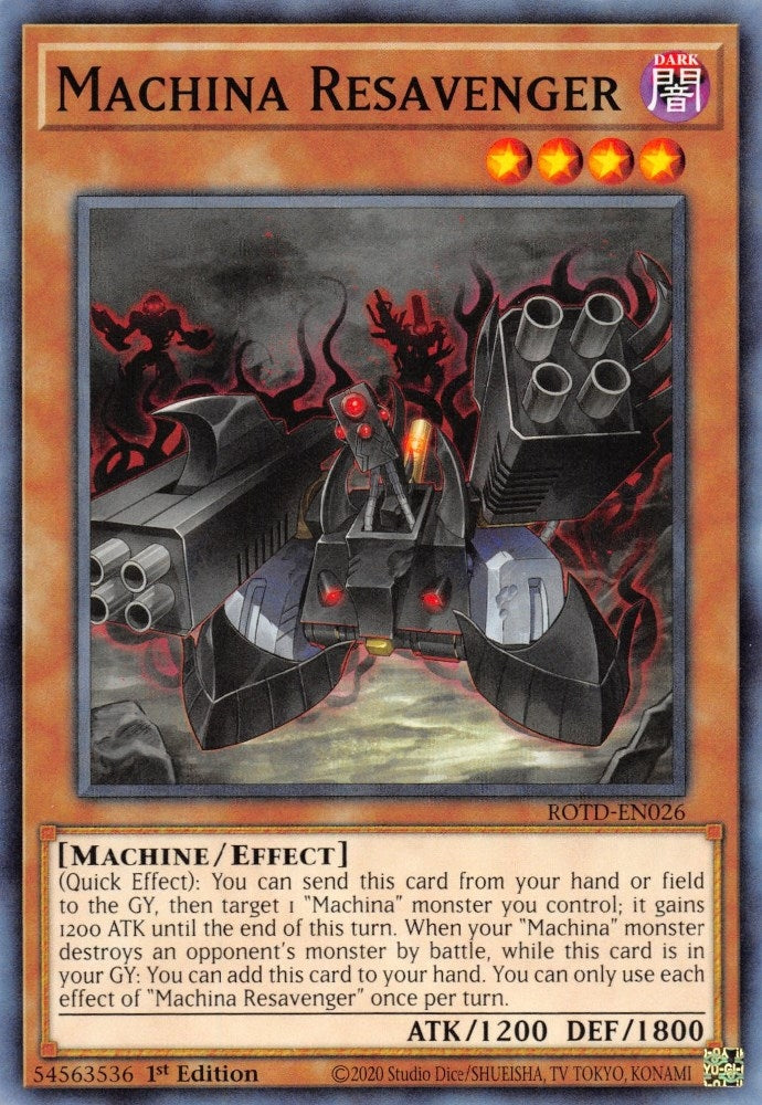 Machina Resavenger (ROTD-EN026) [ROTD]