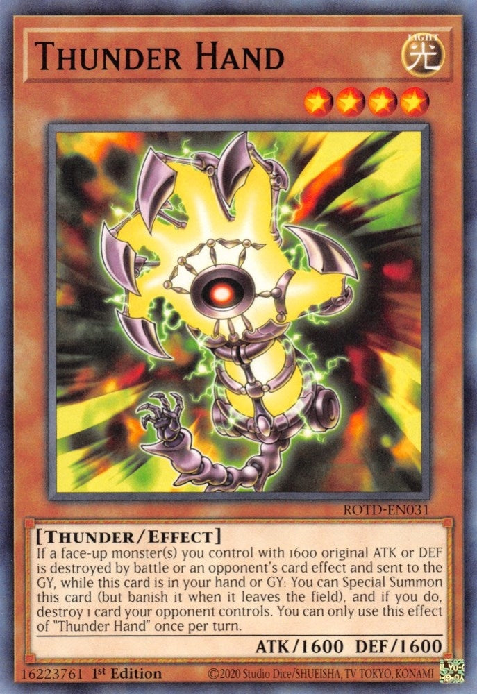 Thunder Hand (ROTD-EN031) [ROTD]