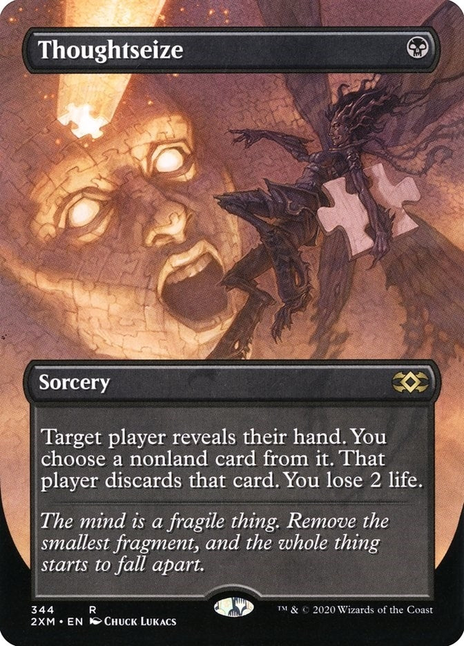 Thoughtseize Borderless (344) [2XM]