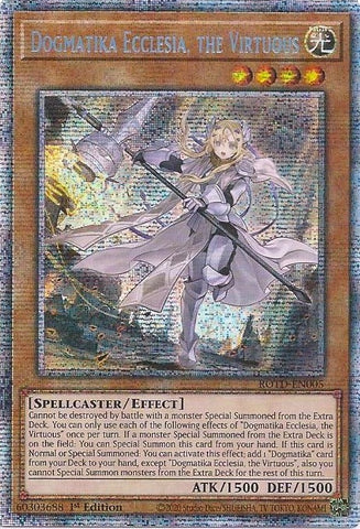 Dogmatika Ecclesia the Virtuous Starlight Rare (ROTD-EN005) [ROTD]
