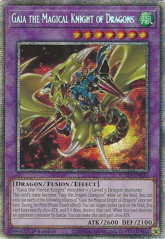 Gaia the Magical Knight of Dragons Starlight Rare (ROTD-EN037) [ROTD]