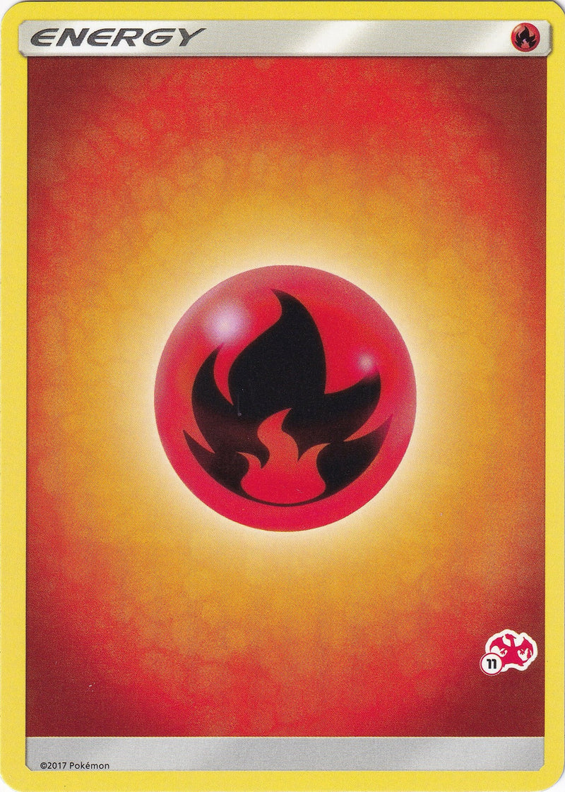 Fire Energy 11 Charizard Stamped [BTA]