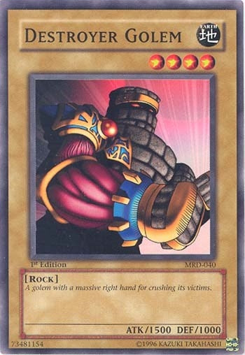 Destroyer Golem (MRD-040) [MRD]