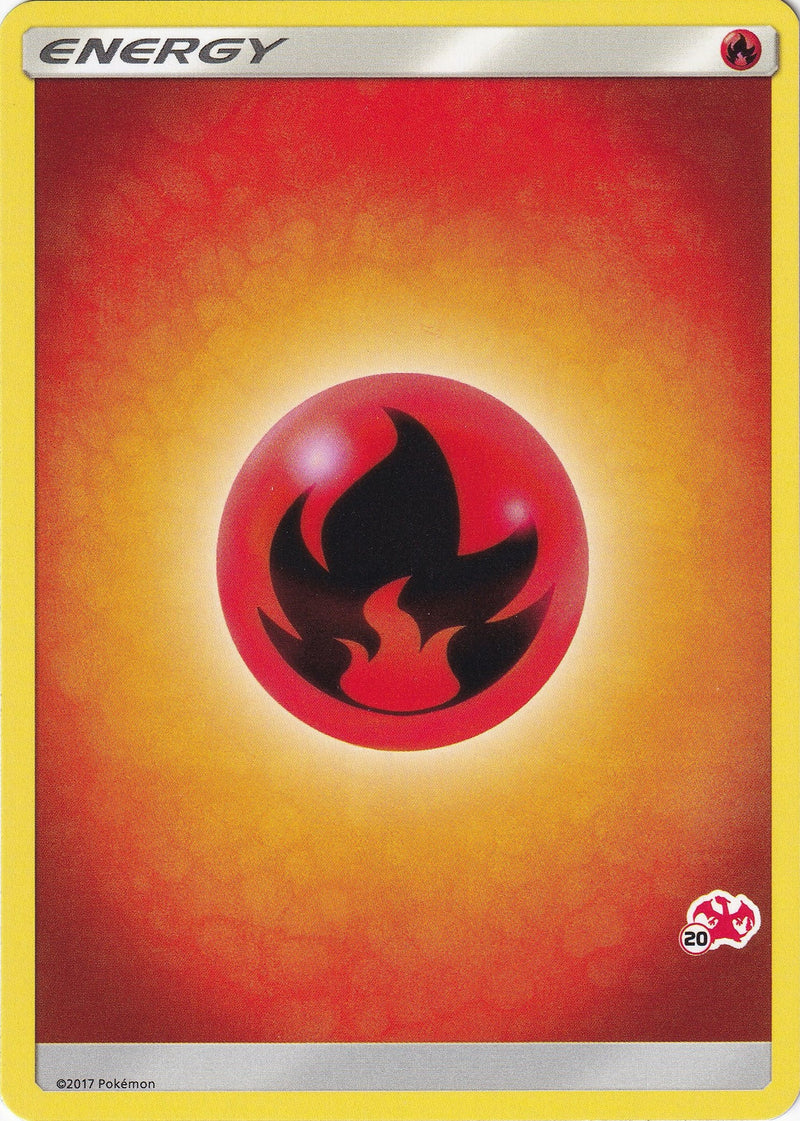 Fire Energy 20 Charizard Stamped [BTA]