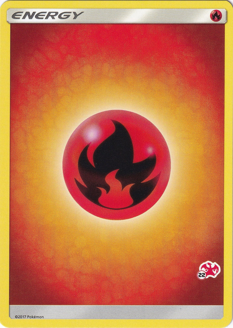 Fire Energy 22 Charizard Stamped [BTA]