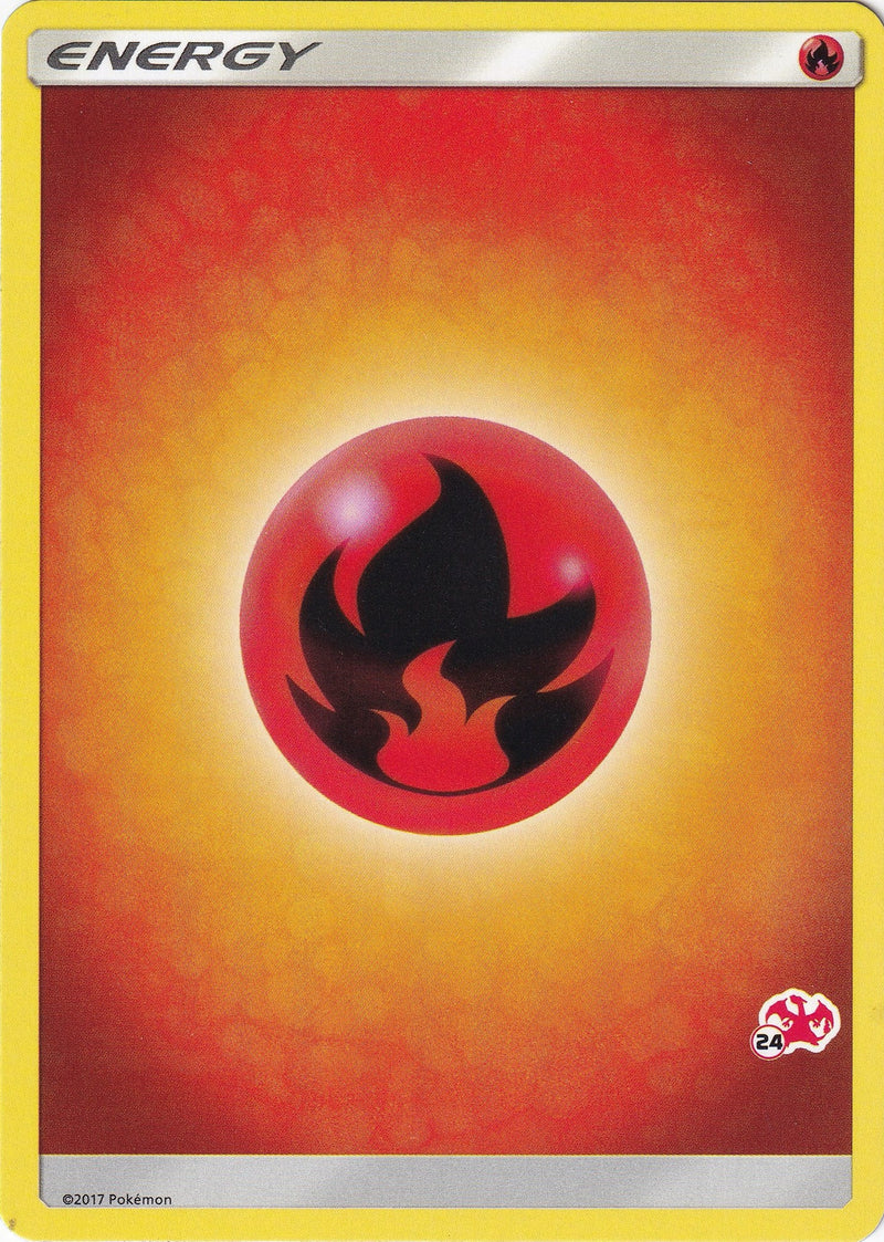 Fire Energy 24 Charizard Stamped [BTA]