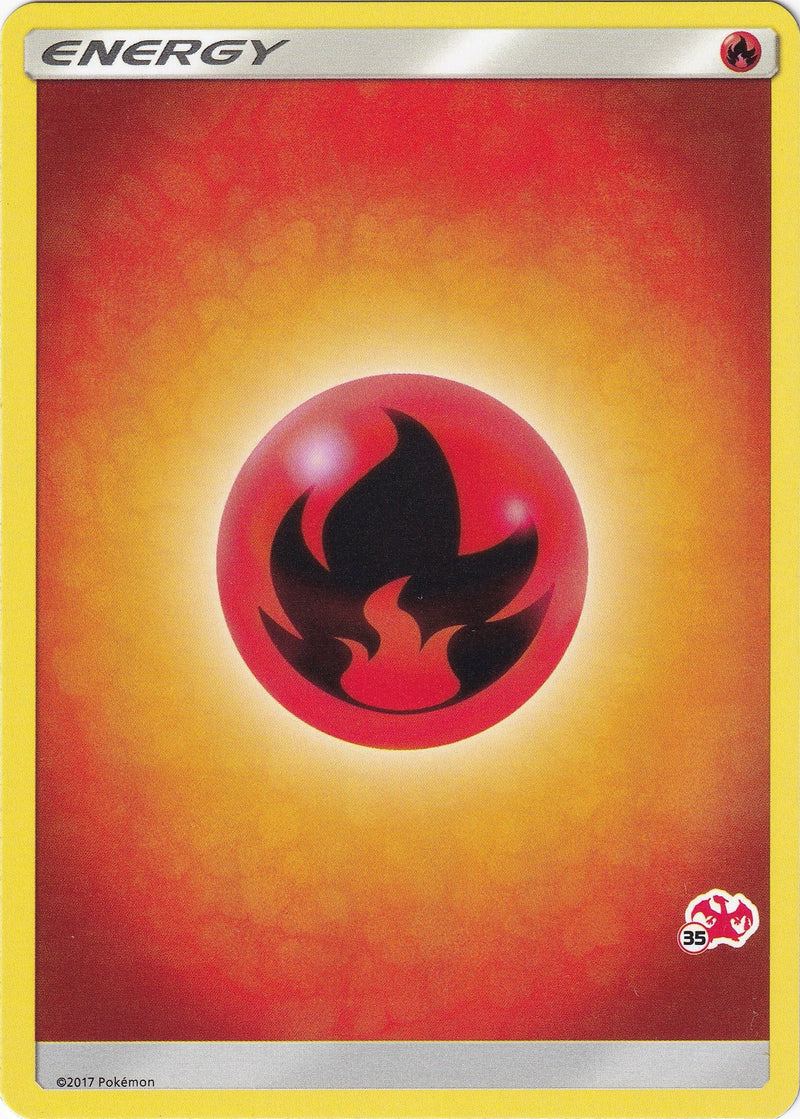 Fire Energy 35 Charizard Stamped [BTA]