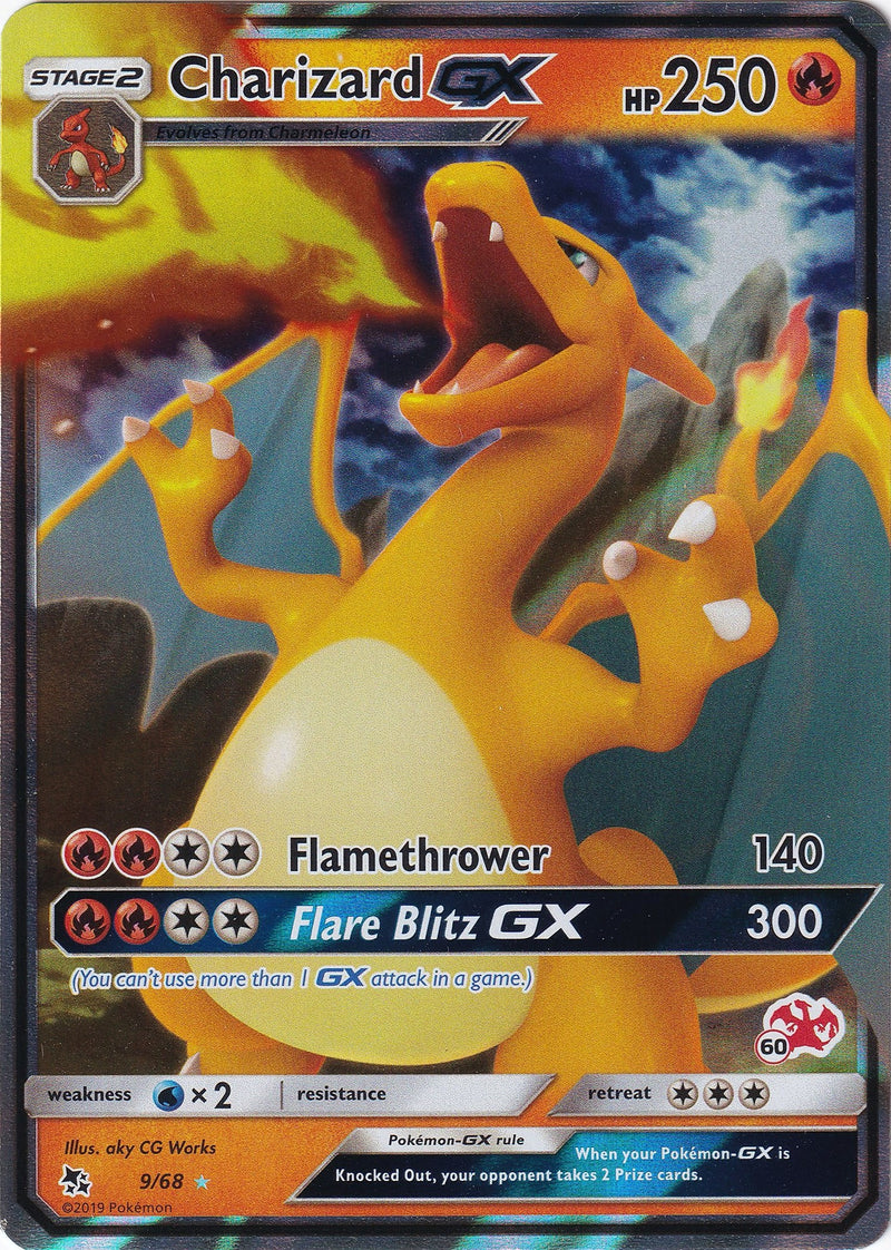 Charizard GX 9 68 60 Charizard Stamped (009/068) [BTA]
