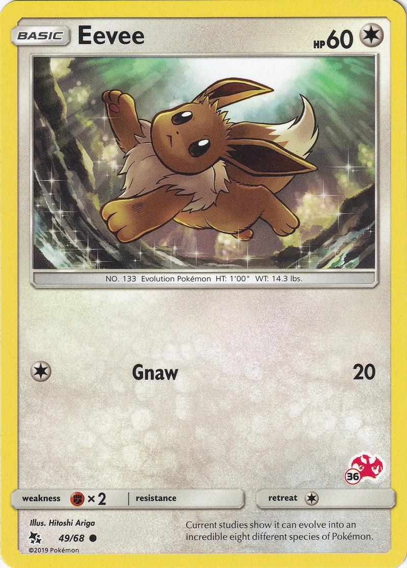 Eevee 49 68 36 Charizard Stamped (049/068) [BTA]