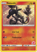 Salandit 25 156 13 Charizard Stamped (025/156) [BTA]