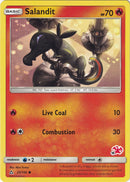 Salandit 25 156 18 Charizard Stamped (025/156) [BTA]