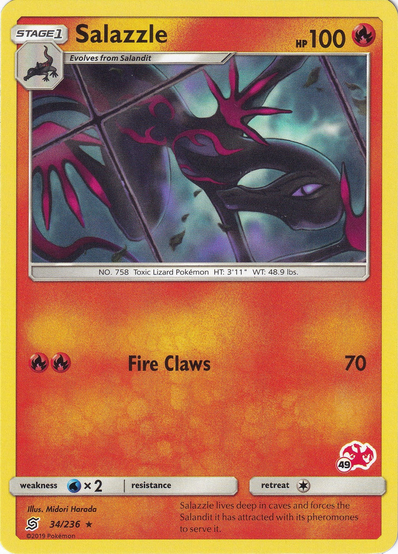 Salazzle 34 236 49 Charizard Stamped (034/236) [BTA]