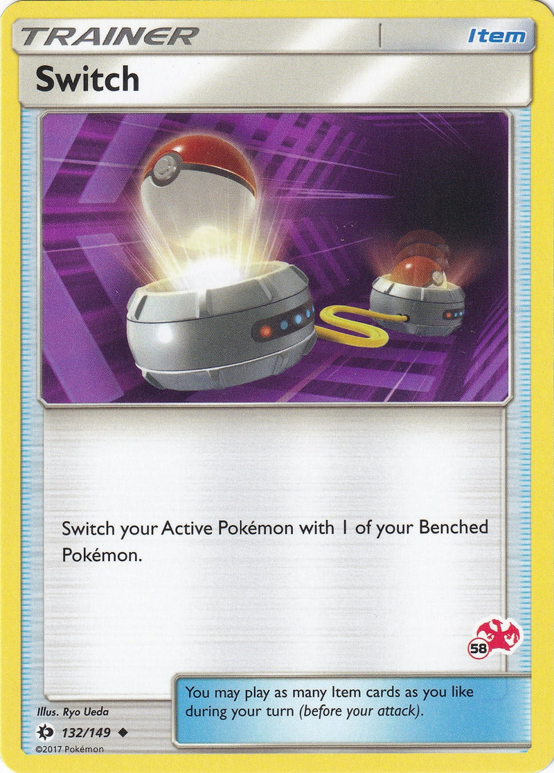 Switch 132 149 58 Charizard Stamped (132/149) [BTA]