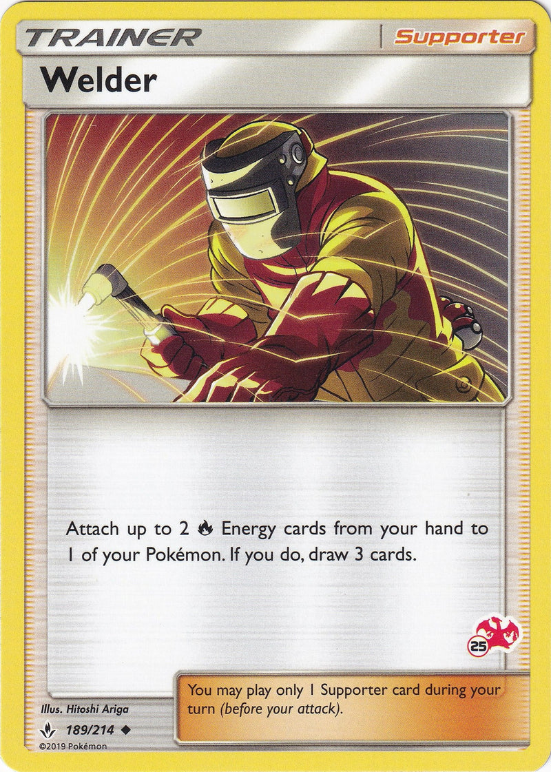 Welder 189 214 25 Charizard Stamped (189/214) [BTA]