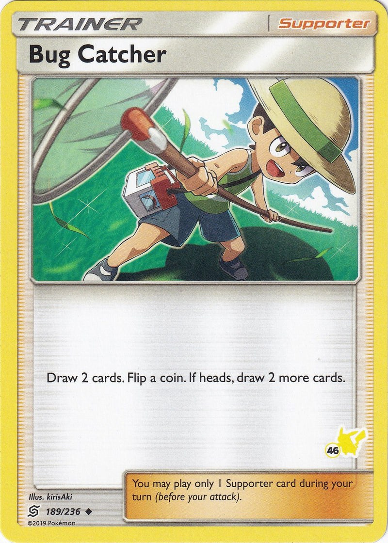 Bug Catcher 189 236 46 Pikachu Stamped (189/236) [BTA]