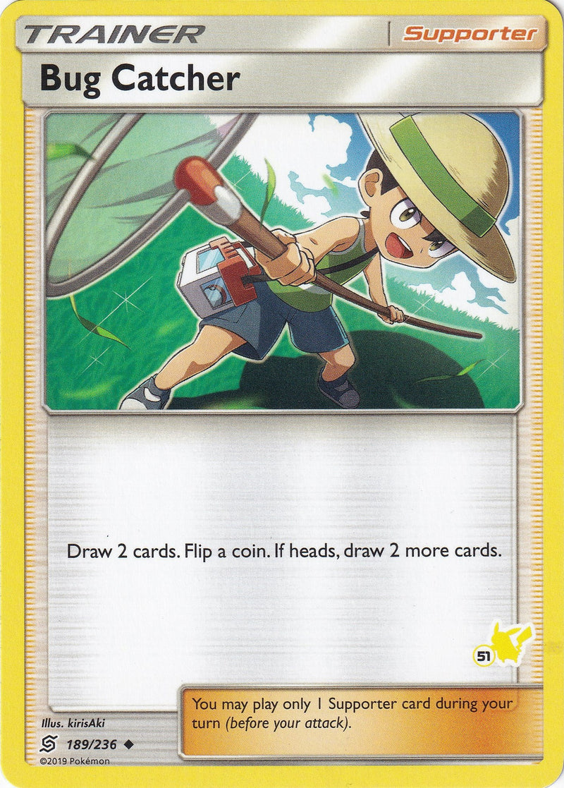 Bug Catcher 189 236 51 Pikachu Stamped (189/236) [BTA]
