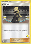 Cynthia 119 156 24 Pikachu Stamped (119/156) [BTA]