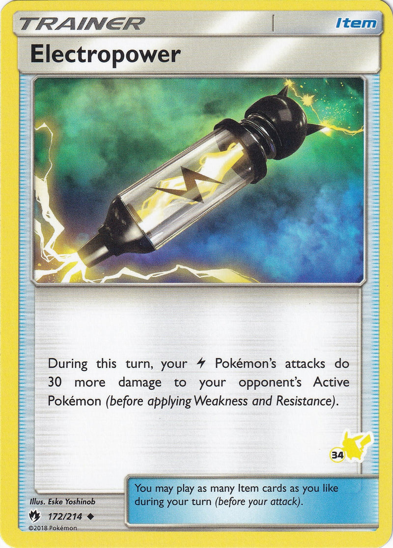 Electropower 172 214 34 Pikachu Stamped (172/214) [BTA]