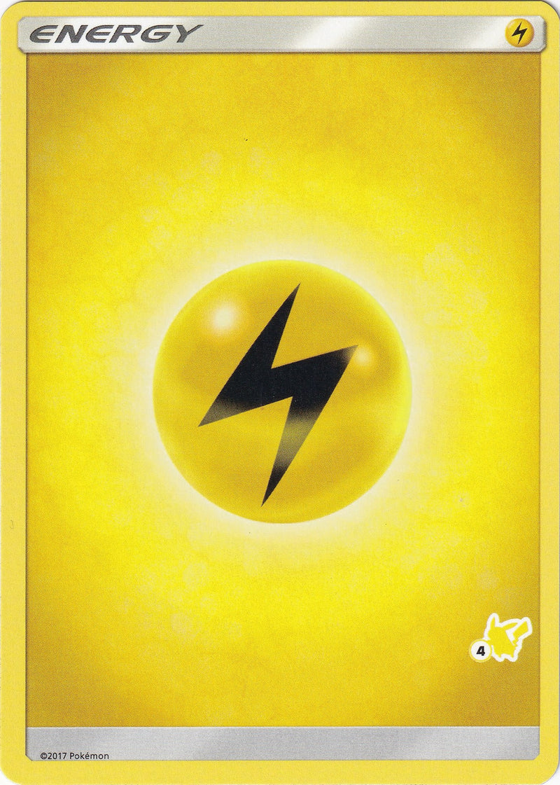 Lightning Energy 4 Pikachu Stamped [BTA]