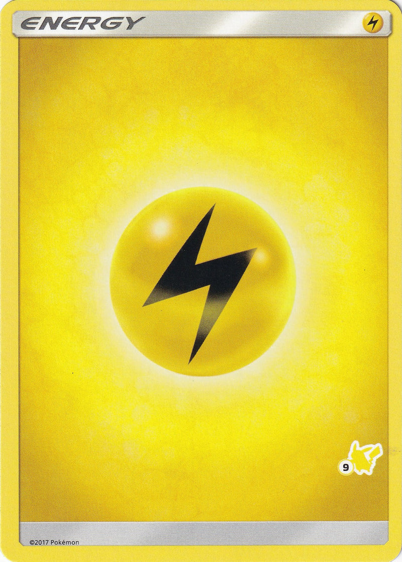 Lightning Energy 9 Pikachu Stamped [BTA]