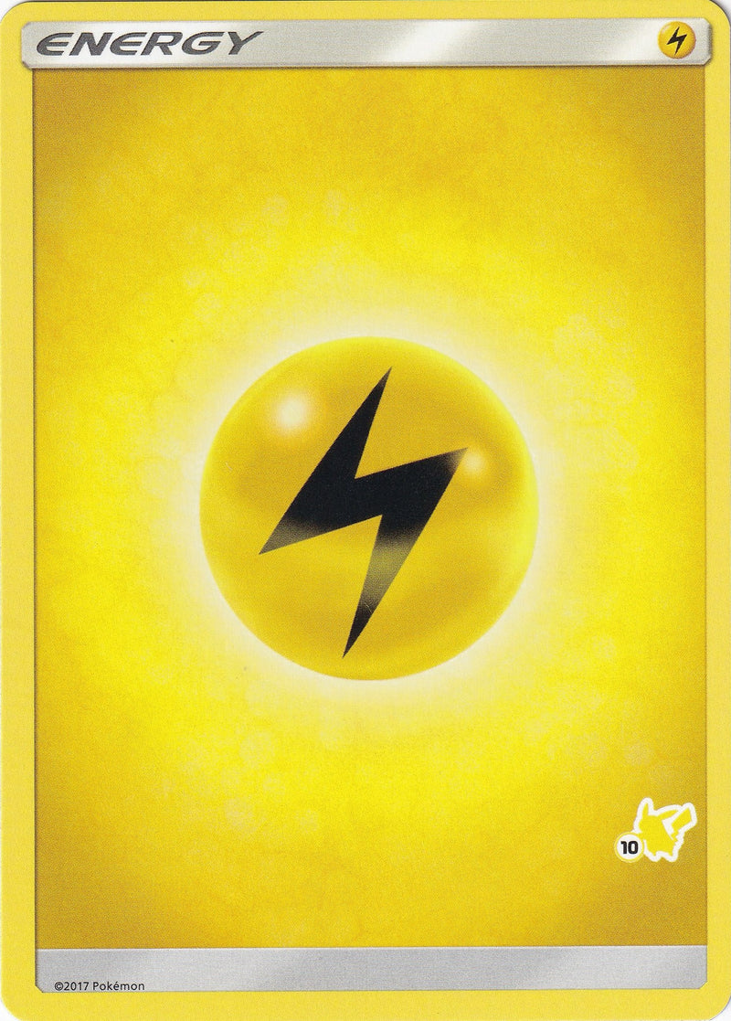 Lightning Energy 10 Pikachu Stamped [BTA]