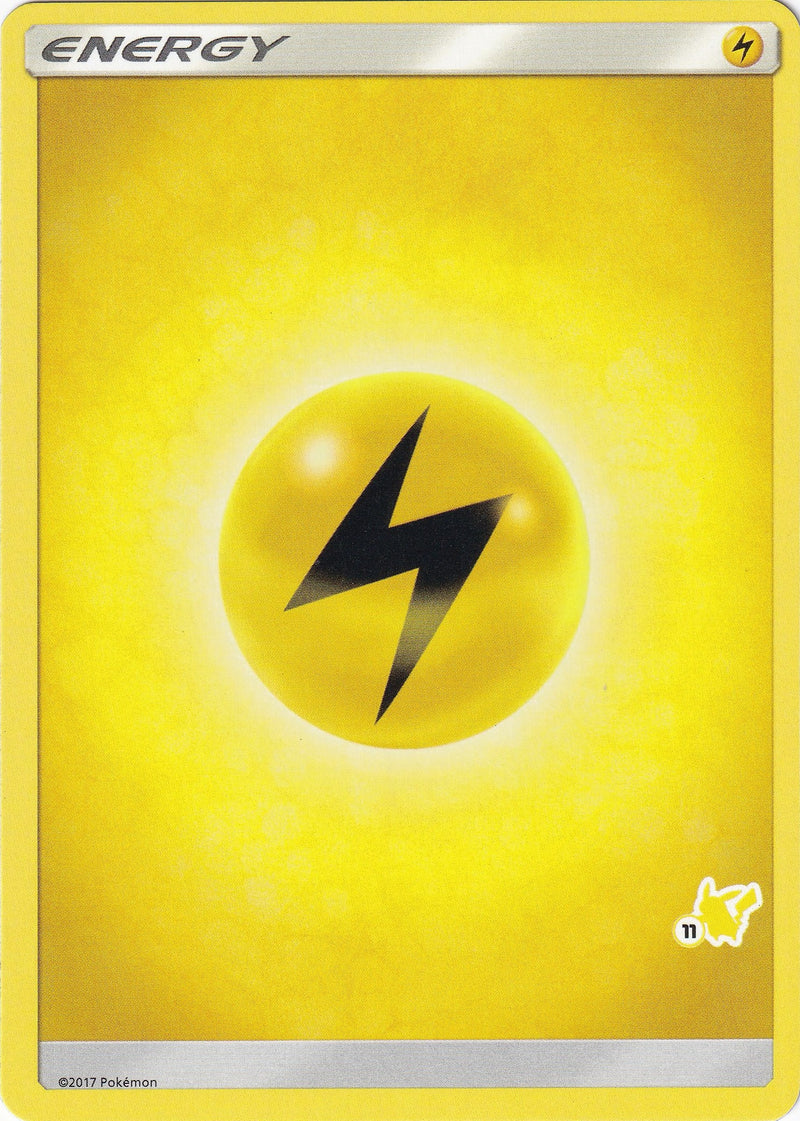 Lightning Energy 11 Pikachu Stamped [BTA]