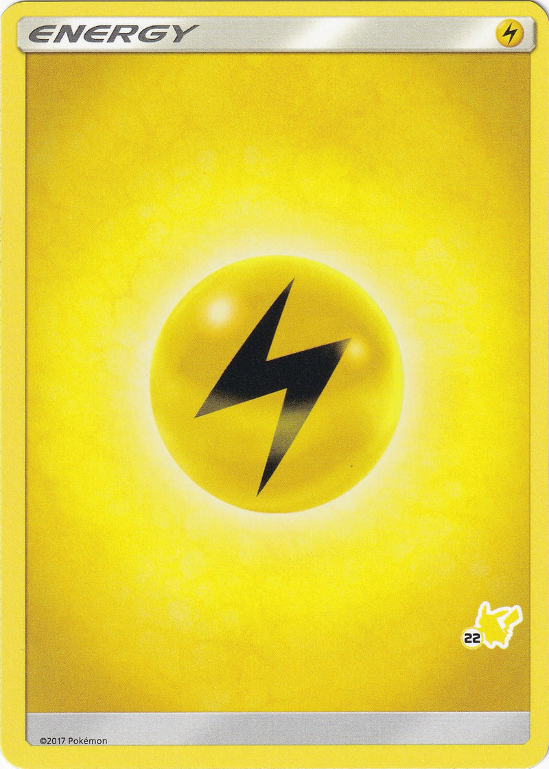 Lightning Energy 22 Pikachu Stamped [BTA]