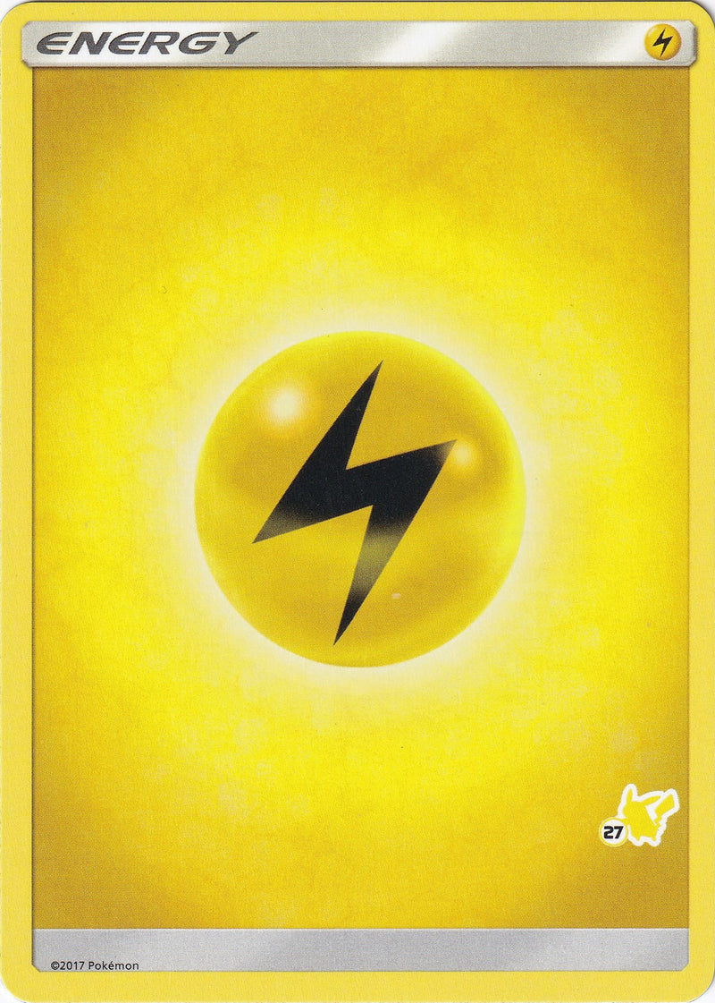 Lightning Energy 27 Pikachu Stamped [BTA]