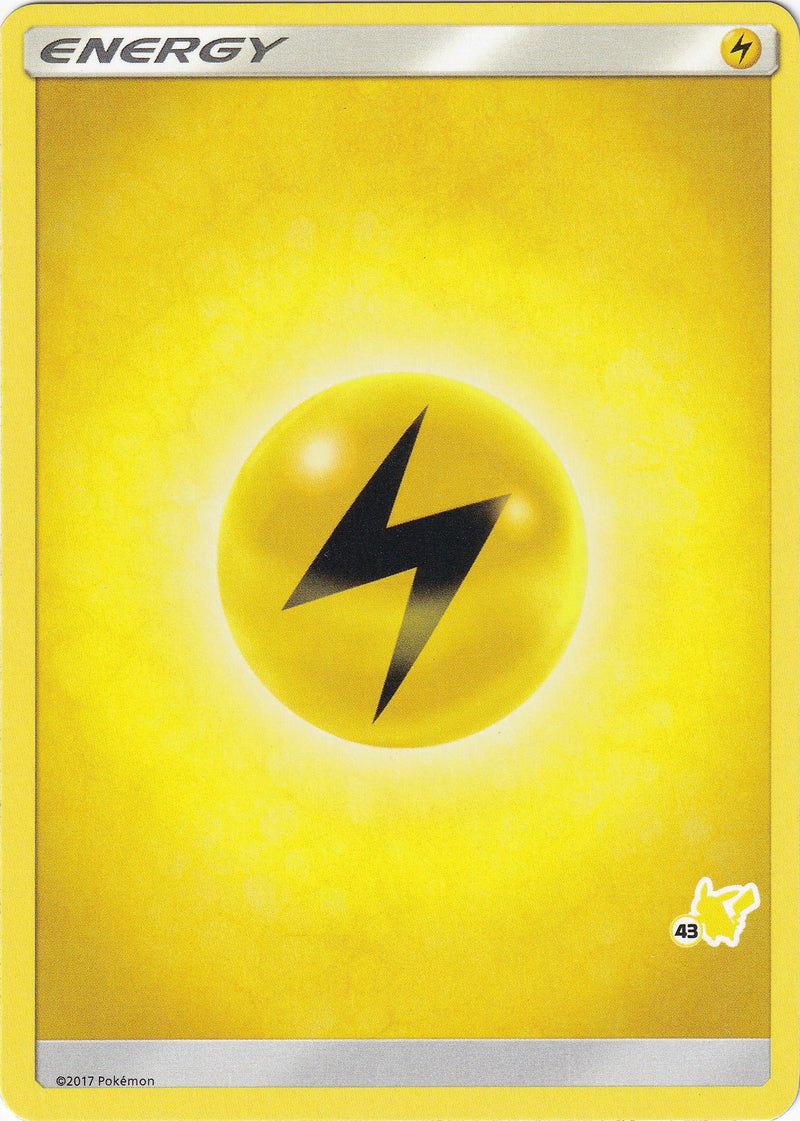 Lightning Energy 43 Pikachu Stamped [BTA]